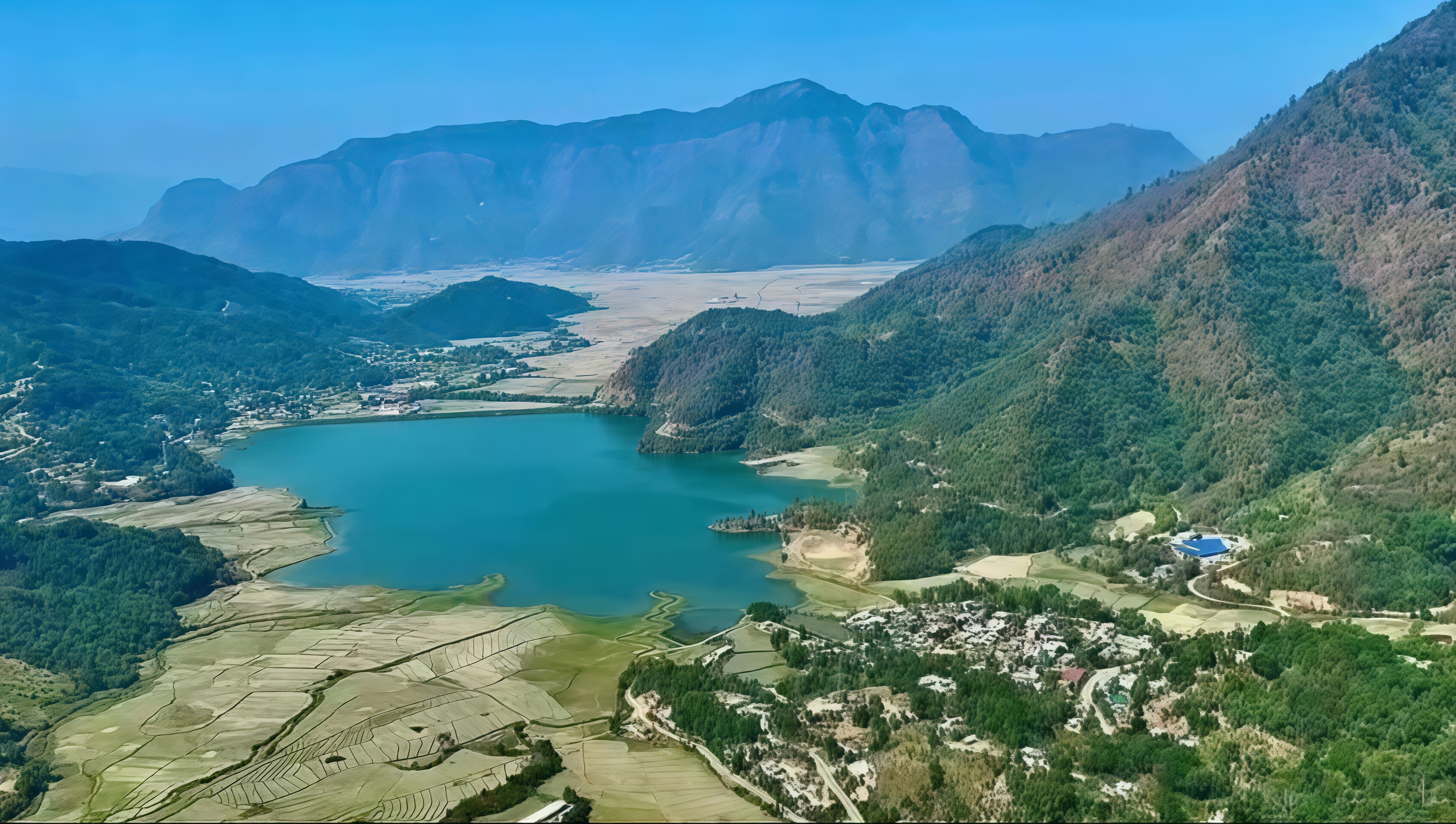 Rural hill village in Manipur